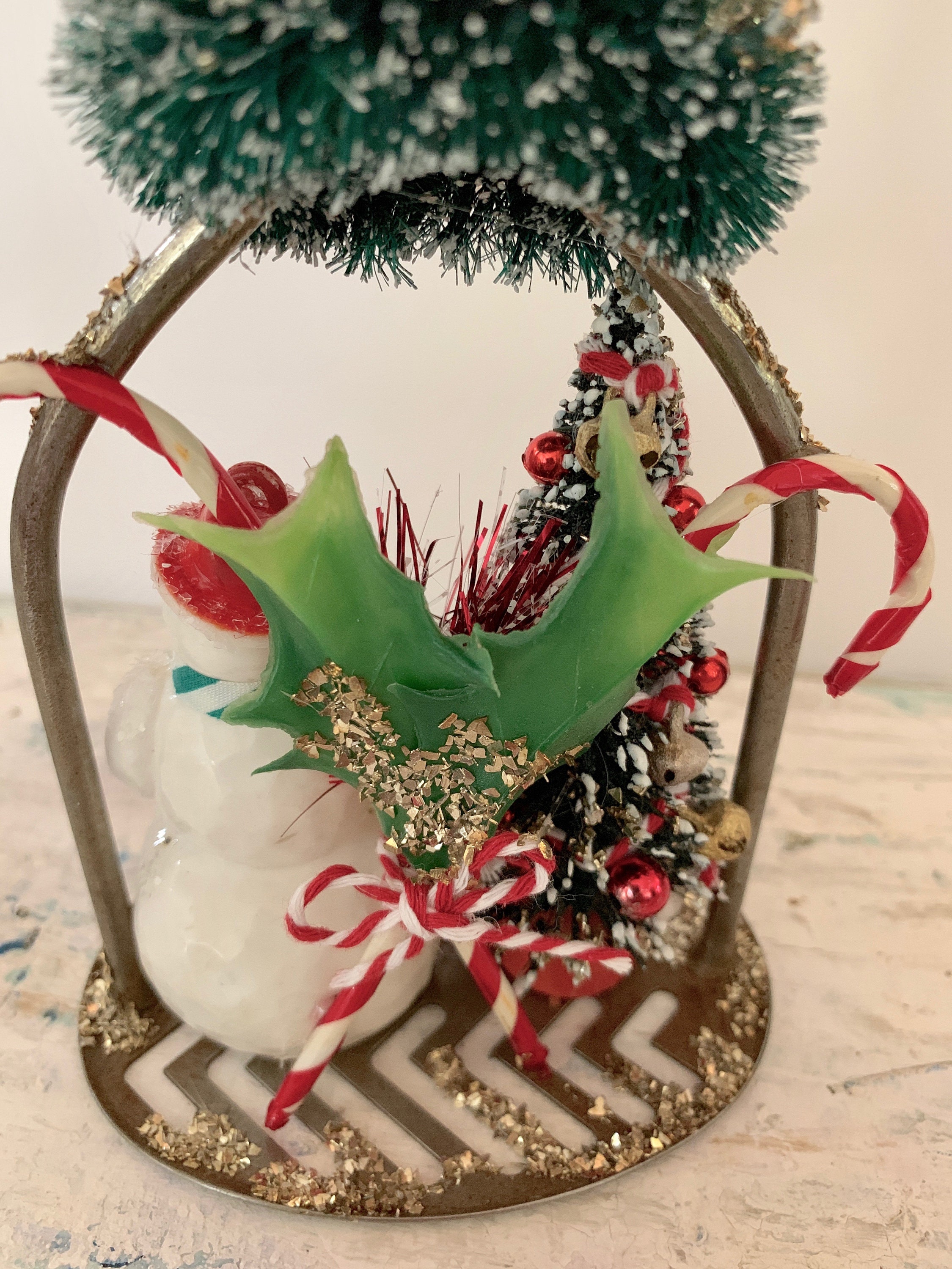 Handcrafted Christmas Vintage Red Wood Potato Masher Snowman Etsy