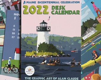 Classic Lighthouses 2020 Calendar The Graphic Poster Art of Alan Claude