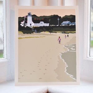 Chatham Kids Art Print 8&quot; x 10&quot; Wall Poster By Alan Claude - Massachusetts