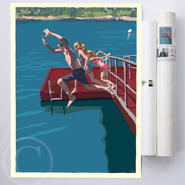 Go Jump in the Lake Etsy