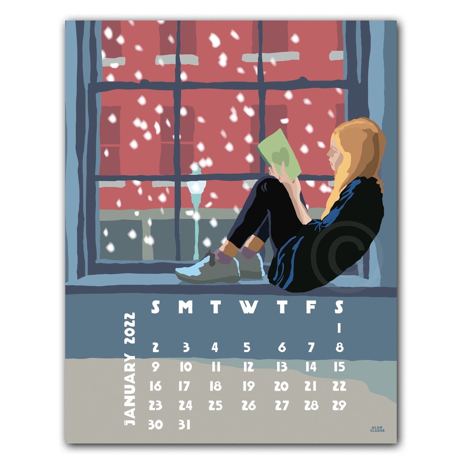 2022 POSTER Art Calendar 11x14 Retro Vintage Art Style By Etsy 2022 POSTER Art Calendar 11x14 Retro Vintage Art Style By Etsy