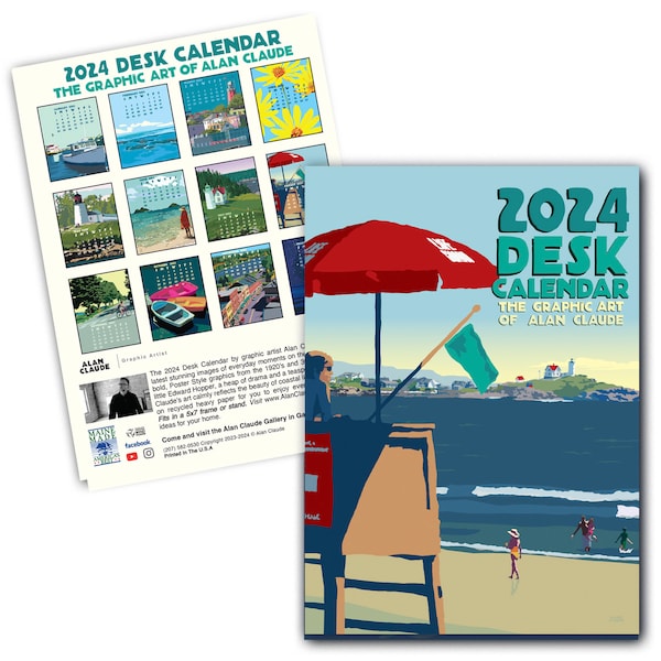 Desk Calendar Etsy