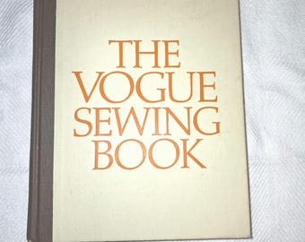 Vintage 1970s- The Vogue Sewing Book (no dust cover)