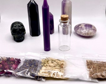 Psychic Abilities Spell- DIY - Complete Spell Kit - Divination - Third Eye - Psychic - Connection to the Spiritual Realm
