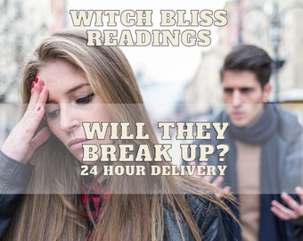 Will They Break Up? | Tarot Reading | Same Day | Love | Relationship | Break Up | Third-Party| Accurate Reading