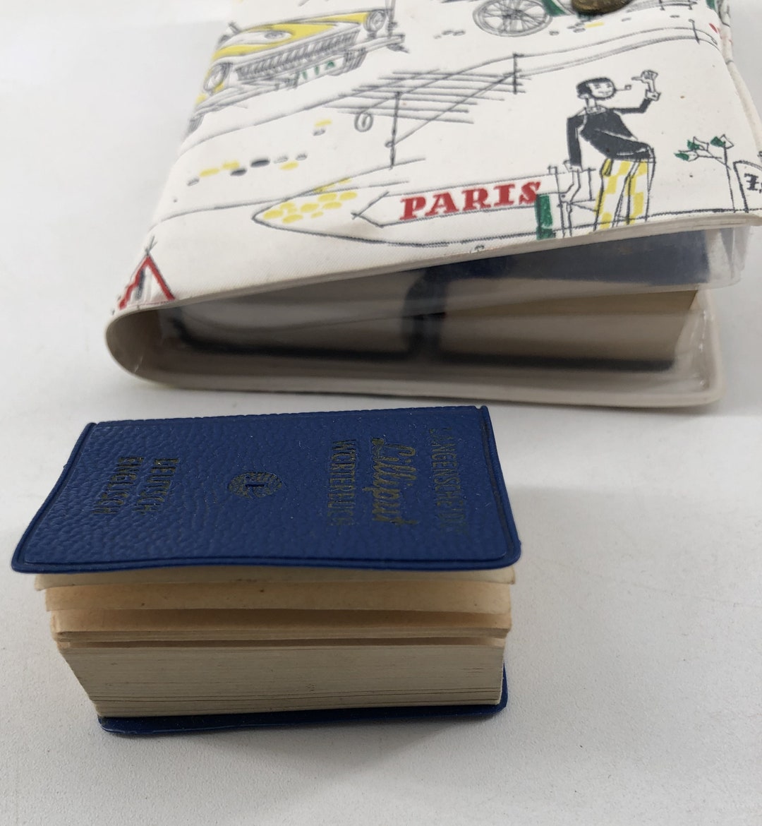 Vintage 1960s Langenscheidt Lilliput Miniature Travel Language ...