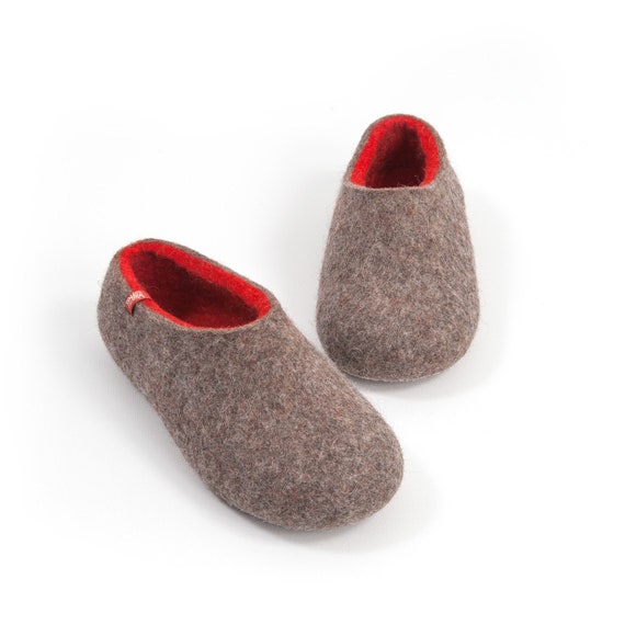 boiled wool clogs sale