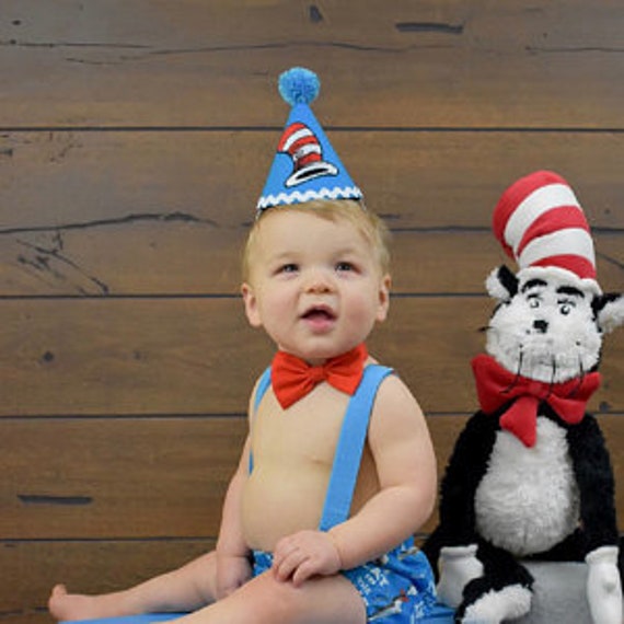 Dr seuss top smash cake outfit