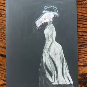 Vulture Plague Doctor Print