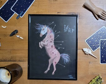 Four Horsemen of the Apocalypse, War print