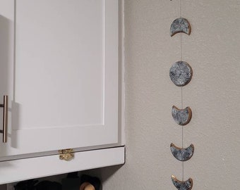 Moon Phases Wall Hanging