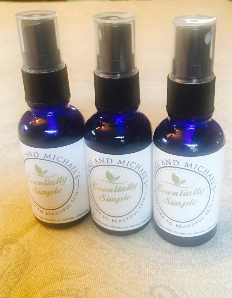 Facial Serum Cleanser/Toner/Moisturizer with Essential Oils Etsy