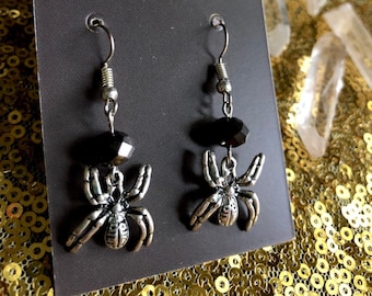 Spider Halloween Dangle Earring