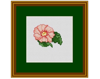 PDF Instant Download. Flower Pattern. Counted Cross Stitch Pattern. Nature. Flower. Floral Cross Stitch Pattern. Wall Decor.