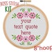 see more listings in the Cross Stitch Kit section