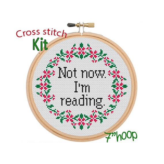 Simply the Best Cross Stitch Kit. Schitt's Creek Beginner Cross