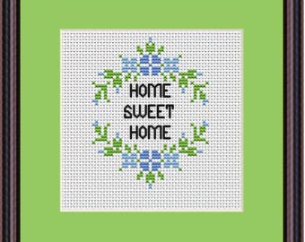 ABEUTY Kit Punto Croce "Vista Sotto La Pioggia" Per Adulti – Tela 14 CT 77x28 Cm, Fili In Omaggio, Scegli Se Stampato O Non Stampato