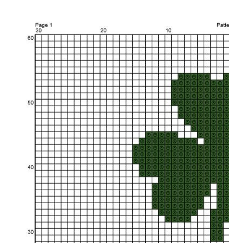 Keep Calm I'm Irish Cross Stitch. Shamrock. Counted Cross | Etsy