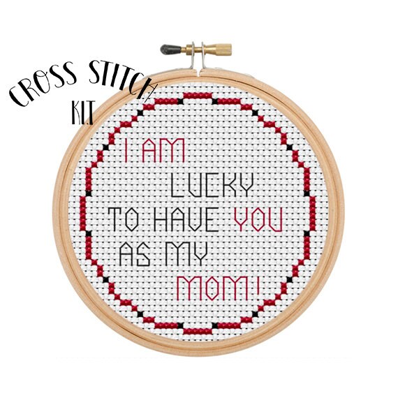 Simply the Best Cross Stitch Kit. Schitt's Creek Beginner Cross Stitch.  Flowers Wreath Cross Stitch. Home Decor Cross Stitch Kit. 