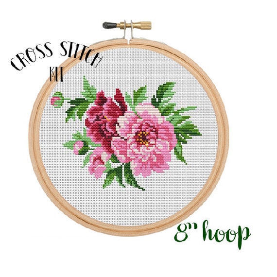 Simply the Best Cross Stitch Kit. Schitt's Creek Beginner Cross Stitch.  Flowers Wreath Cross Stitch. Home Decor Cross Stitch Kit. 