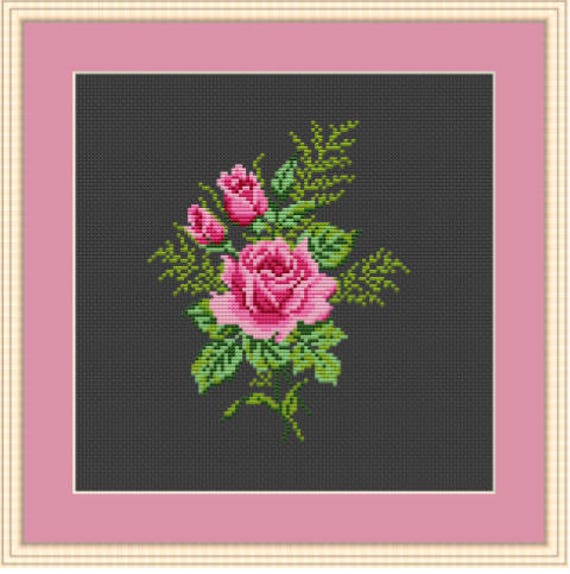 ★EMS★ ROSE STITCH ROUND BAGPINK il_340x270.1298567611_m00f.jpg