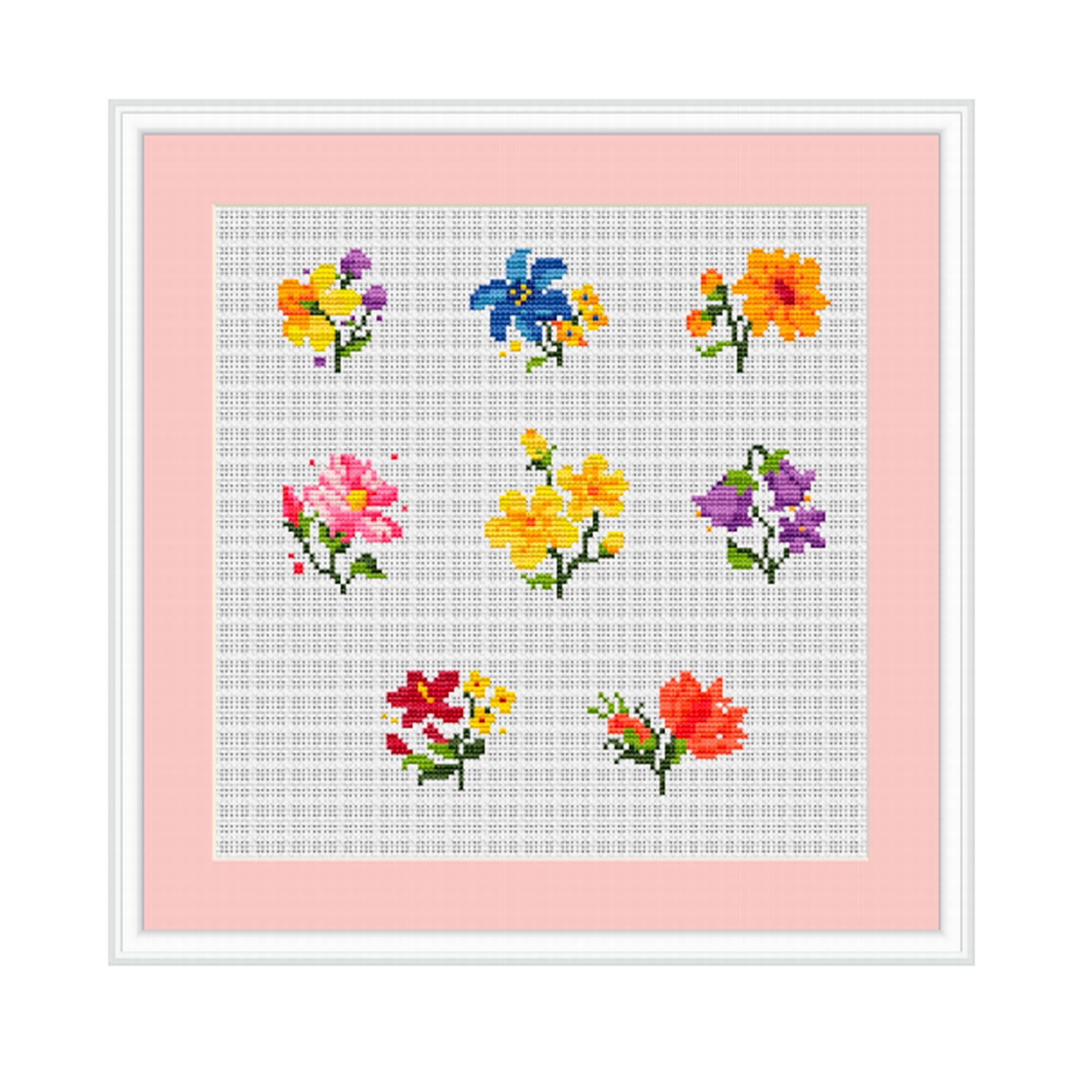 flowers-cross-stitch-pattern-mini-bouquets-flowers-counted-pattern-pdf-instant-download-home-decor-art-needlecraft-etsy for Free Printable Cross Stitch Patterns Flowers Flowers Cross Stitch Pattern. Mini Bouquets Flowers Counted Pattern. PDF. Instant Download. Home Decor. Art. Needlecraft. - Etsy for Free Printable Cross Stitch Patterns Flowers
