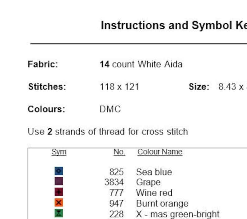 Instant Download. ABS. Alphabet Counted Cross Stitch Pattern. Capital ...