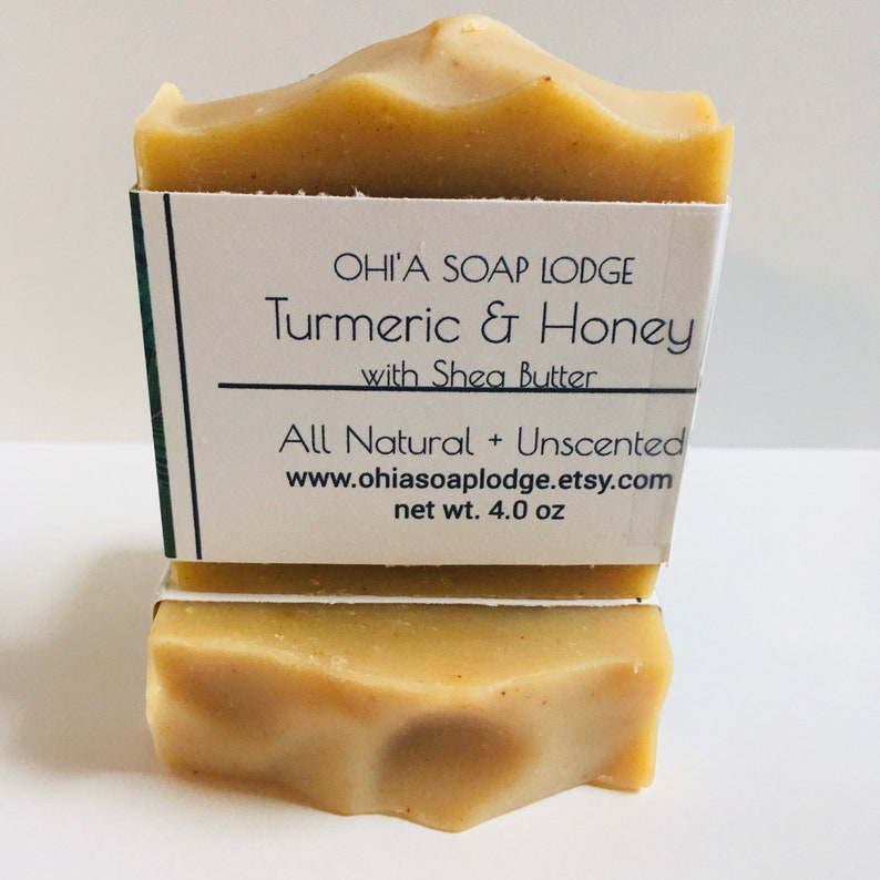 Turmeric & Honey Soap Shea Butter Soap All Natural Soap Etsy