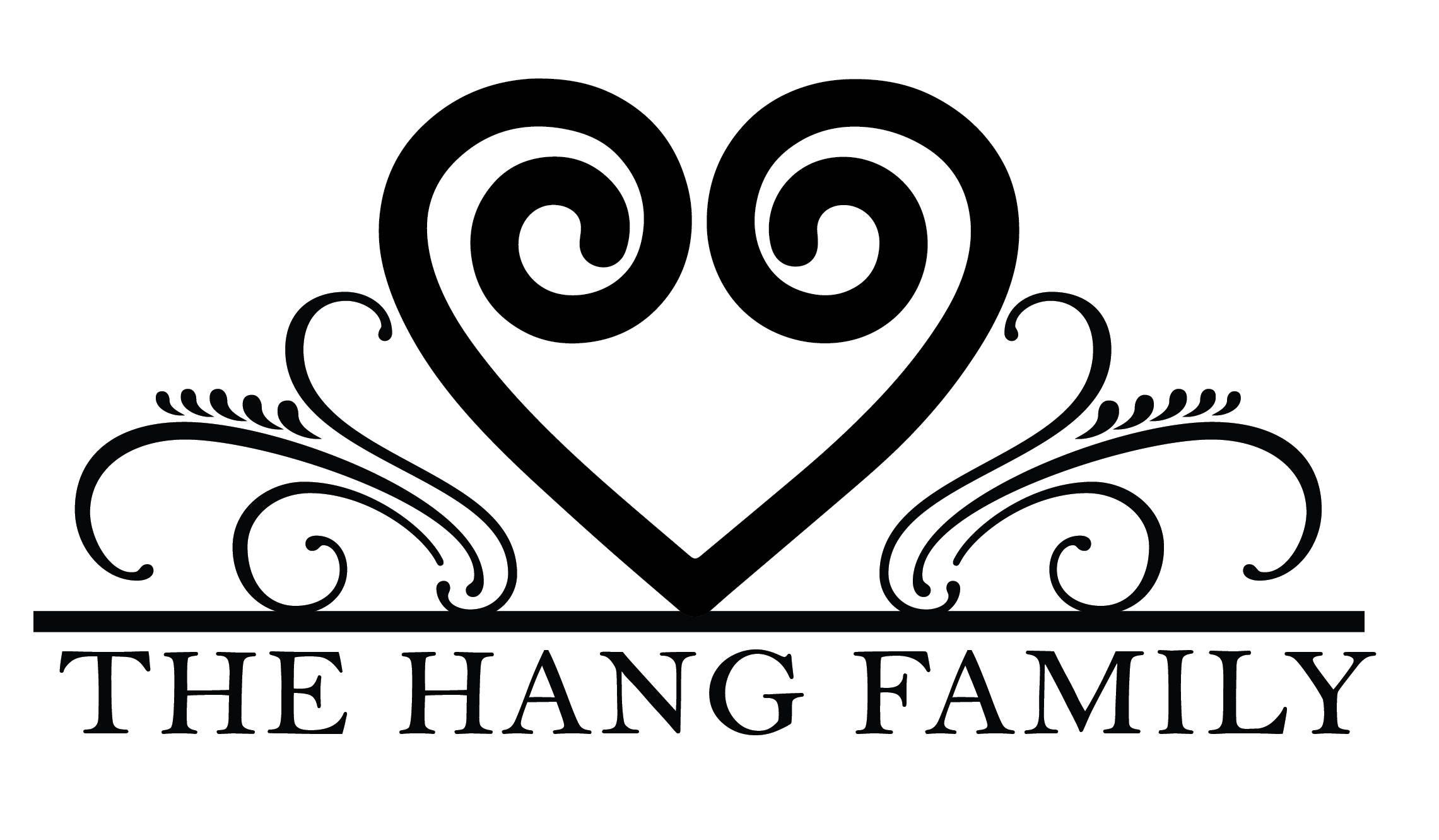 Heart Hmong Last Name Wall Decal Etsy