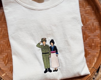 Suéter o camiseta de tela de la historia Hmong