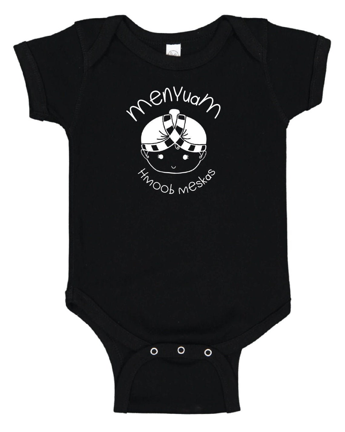 Personalize Hmong Last Name Infant Bodysuit Etsy