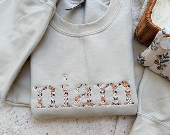 OFERTA: Suéter floral Niam/Nam/Mama - Talla L