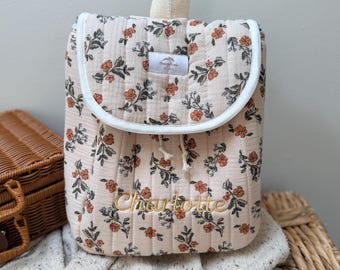 Mochila para jóvenes y adultos – Doble gasa acolchada, personalizable