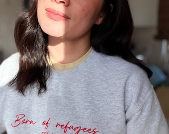 Suéter para refugiados Hmong - Personalizable