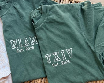 Hmong Dad and Mom Custom Year T-shirt
