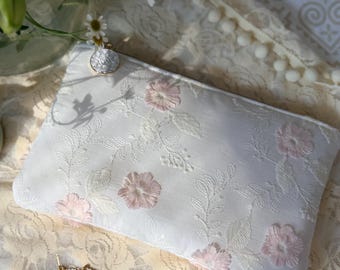 OFERTA: Tirador de cremallera Hmong o tirador de cremallera clásico (flores rosas)