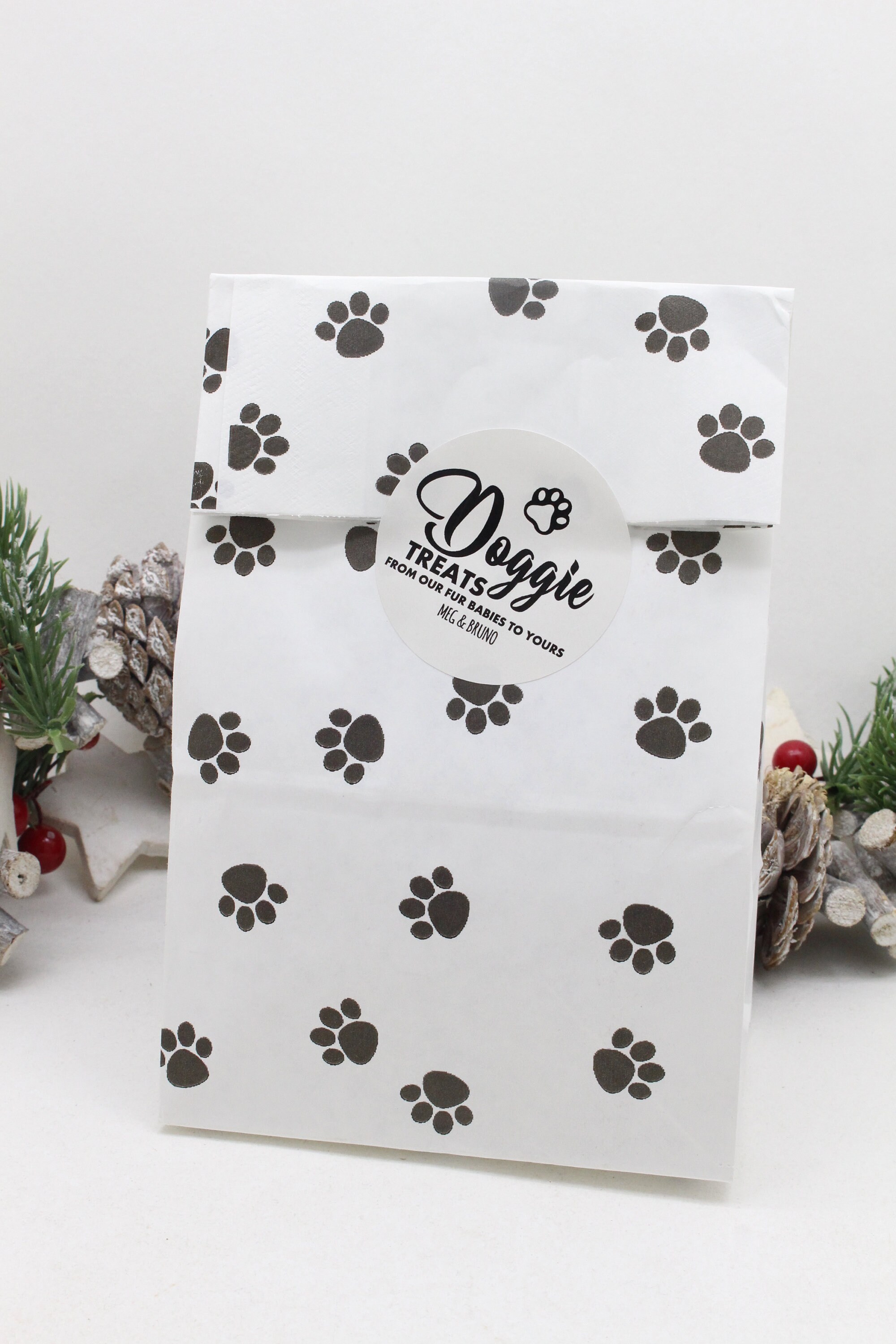 Personalised Dog Pet gift bag New dog Puppy gift Animal Etsy