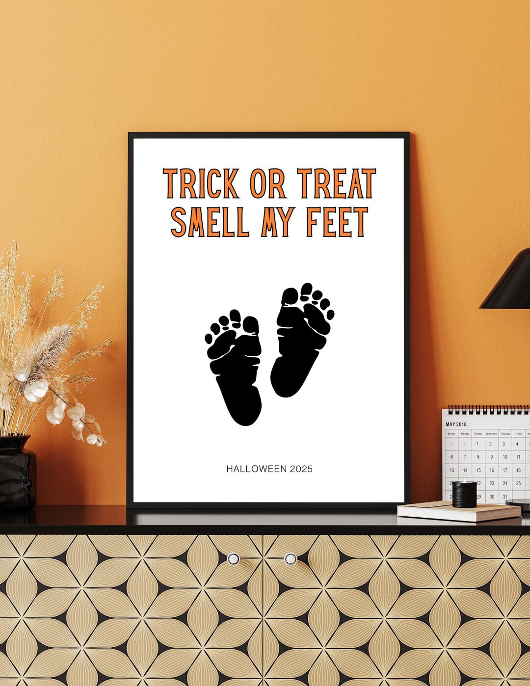 Halloween Craft for Kids and Babies, Trick or Treat Smell My Feet ...