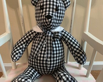 handmade teddy bears from clothes