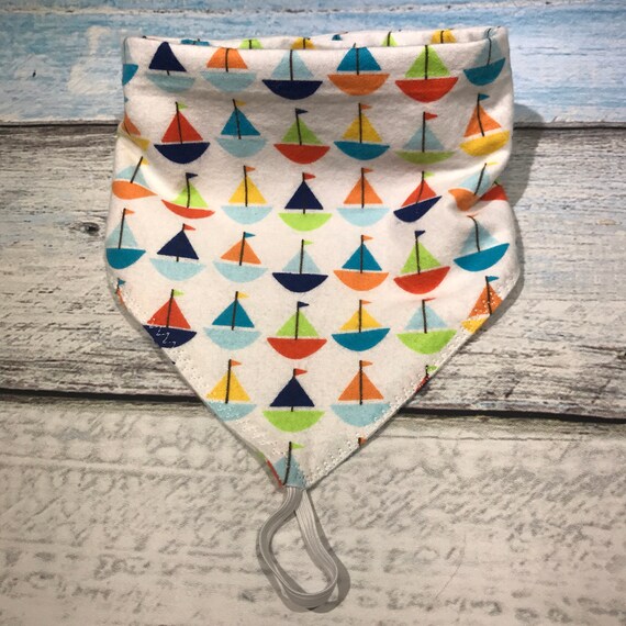 Boy bibs binky bib pacifier bib pacifier holder baby Etsy