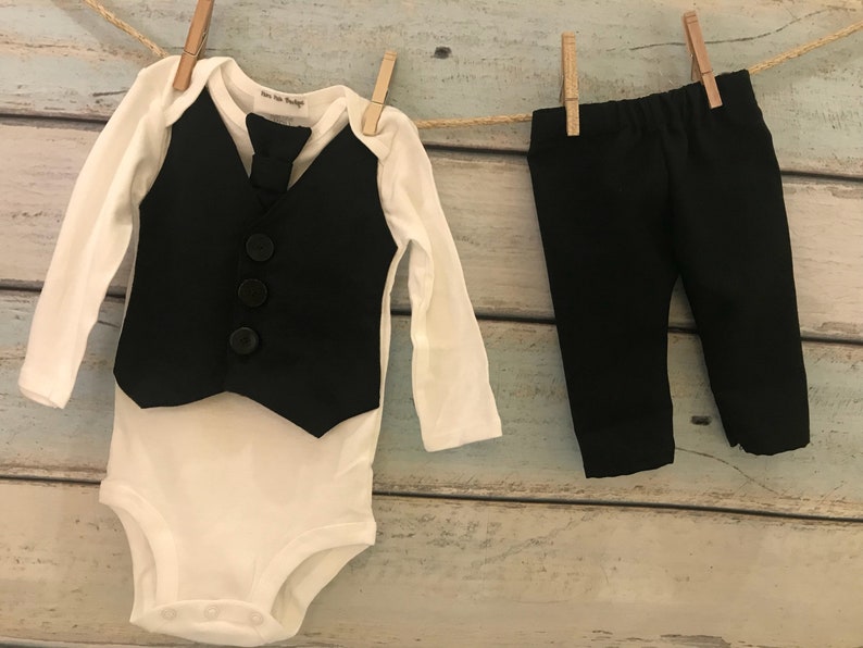 newborn 3 piece suit