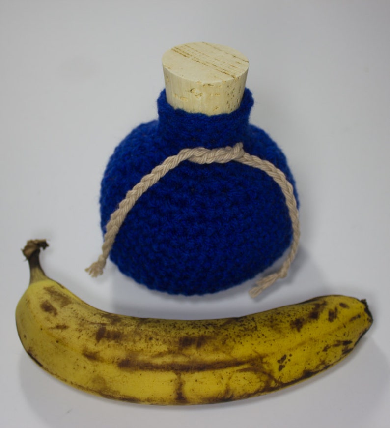 Gaming Dice Bag Crochet Blue Mana Potion Bottle Nerd Geek Etsy