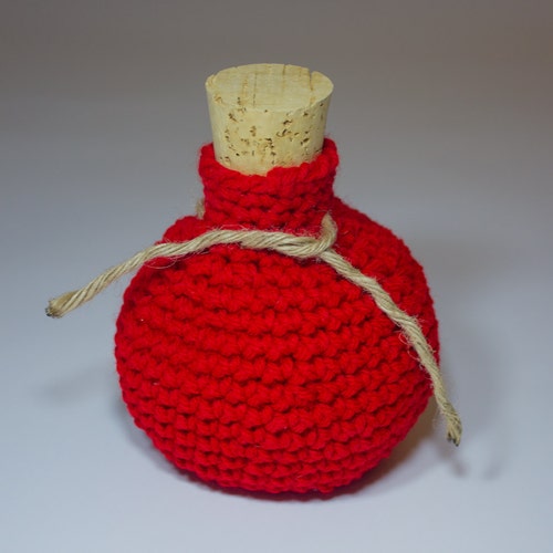 Gaming Dice Bag Crochet Potion Bottle Nerd Geek Dice Bag Etsy