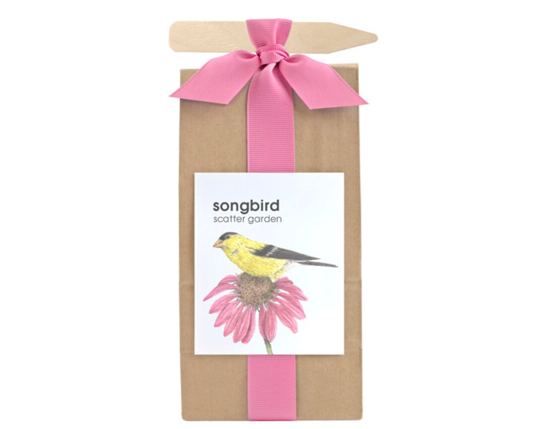 Songbird Habitat Scatter Garden Flower Seed Mix to Attract Songbirds