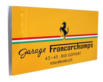 Pirelli Competizioni Italian Metal Sign