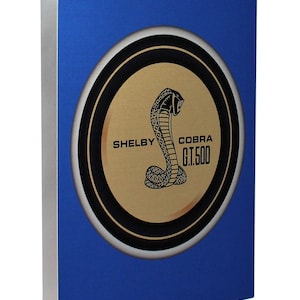 Shelby Cobra Horn Button Metal Sign