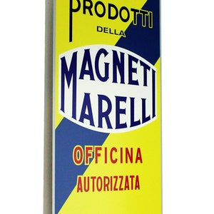 Magneti Marelli Vintage Metal Sign