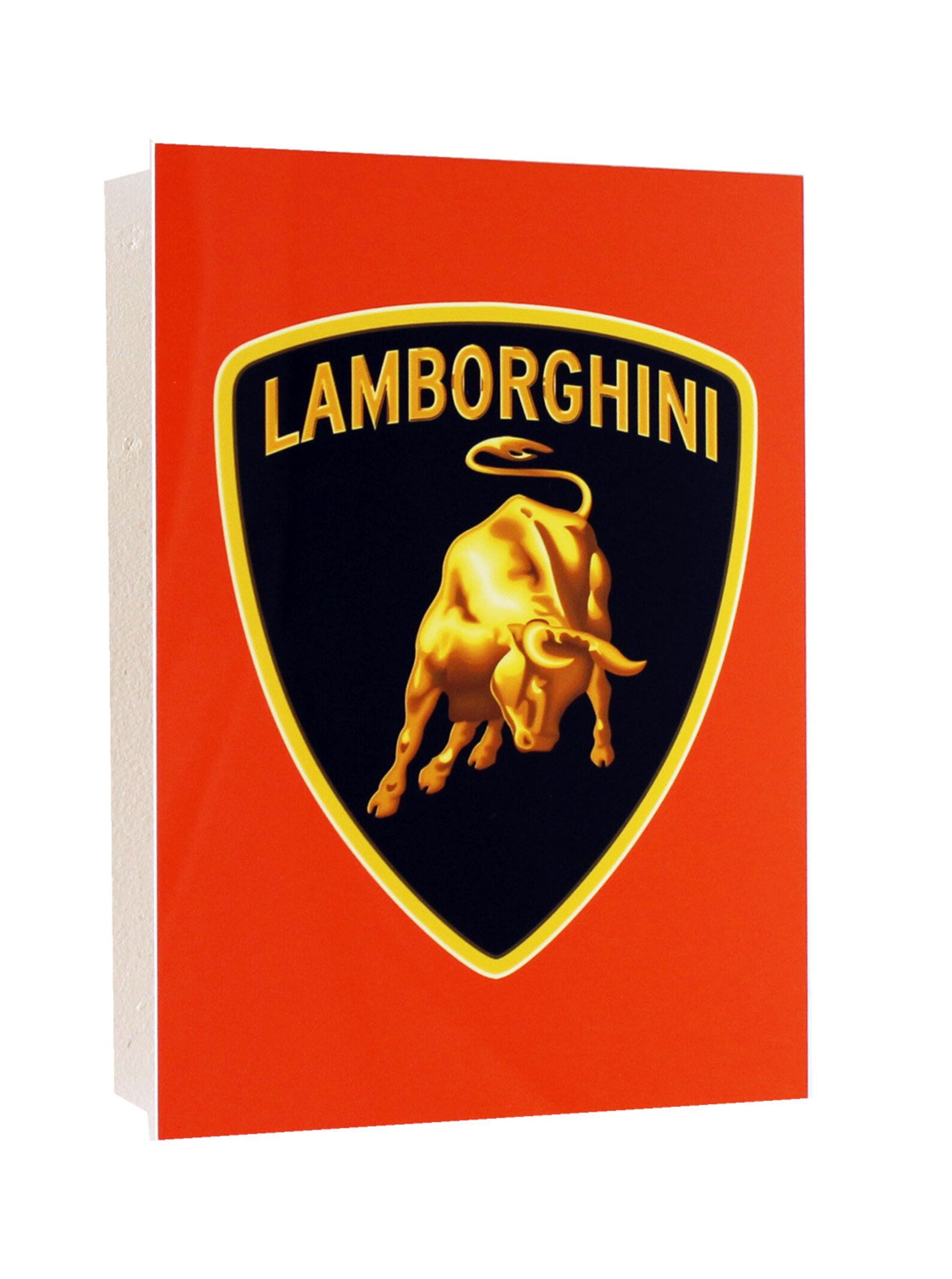 Lamborghini Badge Emblem Metal Sign | Etsy