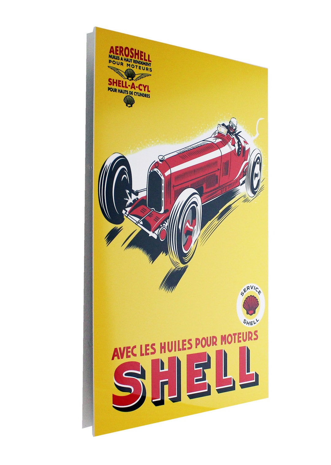Aeroshell 1934 Shell Oil and Gas Advertisement Metal Sign - Etsy