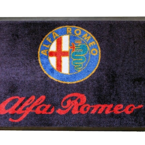Alfa Romeo Floor Door Mat, Modern Logo